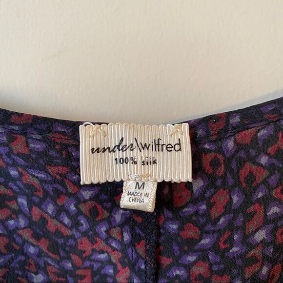 Aritzia "Wilfred" Minou Print Plum Camisole - Picture 9 of 9